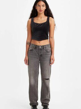 NWOT LEVI'S 501 90s loose straight leg jeans in broke mickey (sz29)